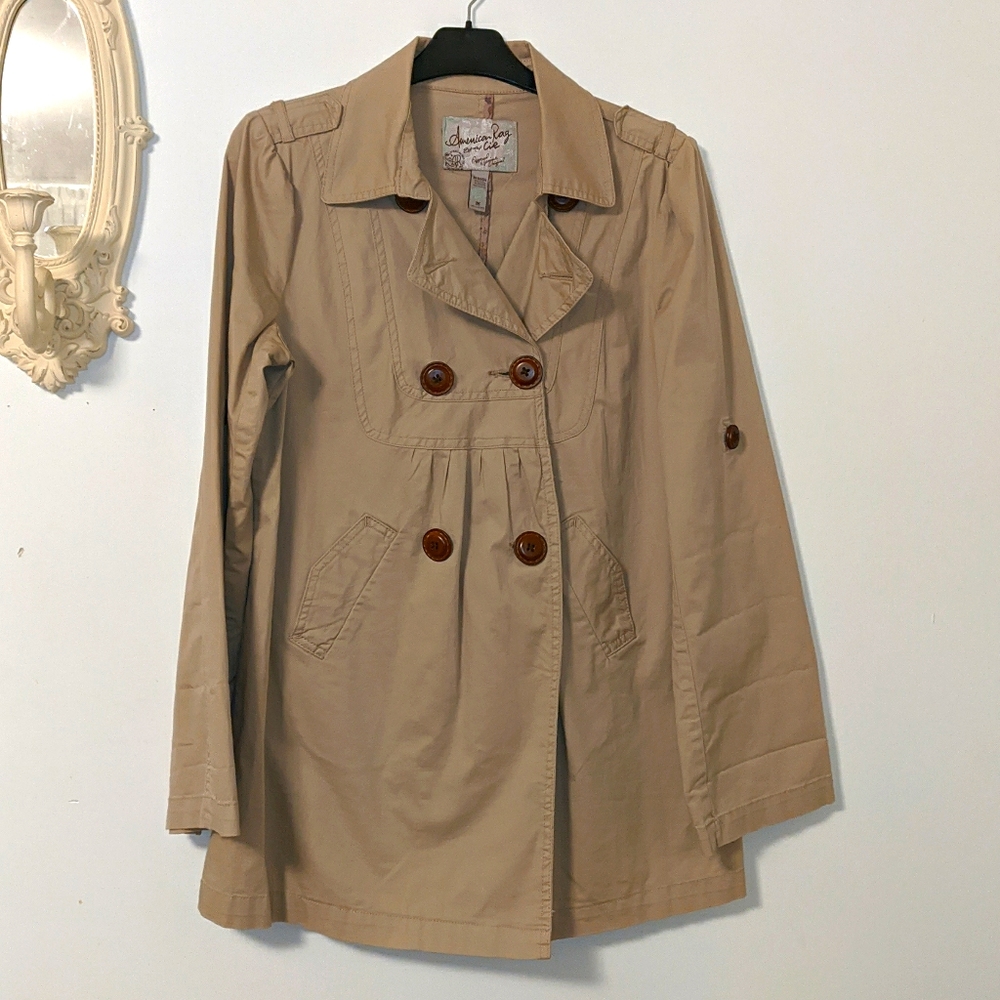 #9 Camel trench coat